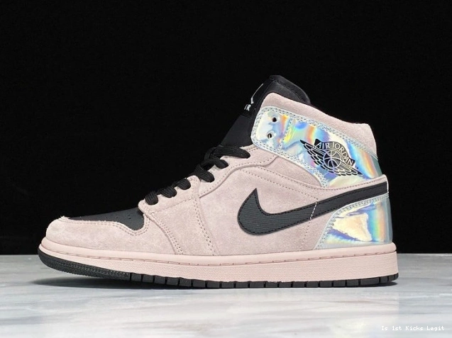 BQ6472-602 Jordan Iridescent Dirty Air Powder Mid 1 (W) 0825